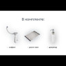 Кухонная мойка GRANULA KS-6004, арктик (белый) 6004 APKTIK